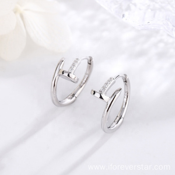 Hypoallergenic 925 Sterling Silver Huggie Hoop Earrings